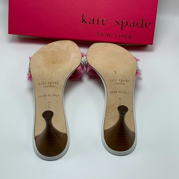 Kate Spade Slip On Heel Sandal Shoe SZ 9 M Sale 👛 - Picture 5 of 8